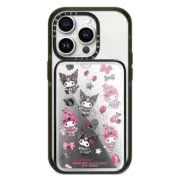 PowerThru Power Bank Mirror Slim Power Bank MagSafe Compatible My Melody & Kuromi Pattern PowerThru Power Bank