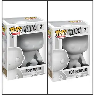 Funko Pop DIY 男女公仔玩具空白定制您自己的生日