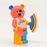 LEGO 71025 15號 彩虹熊 熊 BEAR COSTUME GUY