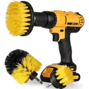 Drill Brush Kit for Carpet, Car Detailing, Bathroom Surface, Upholstery, Grout