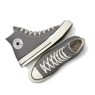 CONVERSE 男女高筒休閒鞋.帆布鞋-A05584C 岩石灰 CHUCK 70 三星標