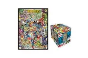 5000pc Aquarius Marvel Avengers 60th Anniversary 106x149cm Puzzle Kids 14y+