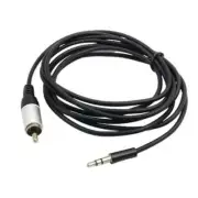 High Quality 3.5mm Male to RCA Mono Female AUX Cable Converter Cord Wire
