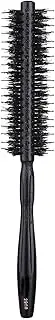 Round Brush with Natural Boar and Nylon Bristles, Volumizing Hair Brush- 3.8cm Diameter Barrel