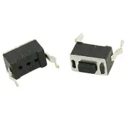 50x Momentary Tact Tactile Push Button Switch DIP Through Hole 3x6x4.3mm