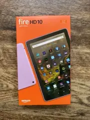 Amazon Fire HD 10 Tablet (11th Gen), 10.1", Wi-Fi, 3 GB RAM, 32 GB, Lavender