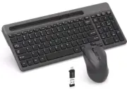 Wireless Keyboard and Mouse Combo, Lacolain 2.4G Ultra Slim Wireless Computer...