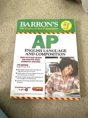 Barron's AP English Language and Composition 7th Edition Ehrenhaft