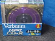 Verbatim CD-R Mini Discs Pocket Discs 5 Pack