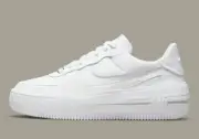 Nike Air Force 1 AF1 PLT.AF.ORM Summit White DJ9946-100 sz 12 Women = 10.5 Men