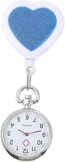 [VALICLUD] Pocket Watch Pocket Clock Nurse Fob Watch Pen Ladies Watches for Women Heart Nurse Watch Chains Watches Hanging Chest Watch Brooches for Women Blood Alloy