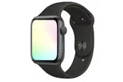 Apple Watch Series 5 (GPS) 44mm Gray AL Case Black Band - Good (Refurbished)