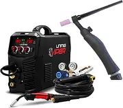 Uni-Mig Viper 185 Mig / Tig / Stick Bundle - Welder + 17V TIG Torch + SB15 MIG Torch + Regulator, KUMJRVW185