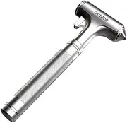 Metal Safety Hammer with Window Breaker and Seatbelt Cutter, Automotive Safety Hammer, Aluminum Alloy Life Saving Emergency Escape Tool for Car, Silver/185