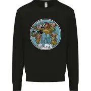 Climate Change It's Never Too Late Kids Sweatshirt Jumper