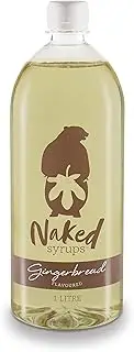 Naked Syrups Traditional Gingerbread Flavoured Soda 6 Pack of 1 Liter