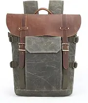 Double Shoulder Camera Bag Fit For DSLR Camera Bag Waterproof Batik Canvas Retro Digital Camera Backpack Photo Bag Large Capacity
