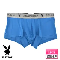 在飛比找momo購物網優惠-【PLAYBOY】彈性棉貼身平口褲(吸濕排汗-男內褲)