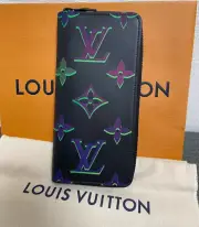 Louis Vuitton Zippy Wallet Vertical Round Purse taigarama M82368 japan eclusive