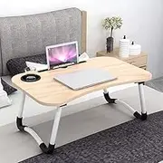 Laptop Bed Table Lap Standing Desk for Bed and Sofa Breakfast Bed Tray Laptop Lap Desk Folding Coffee Tray Notebook Stand Reading Holder