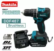 Makita DDF487 18V Screwdriver Cordless Percussion Drill Electric Variable Speed