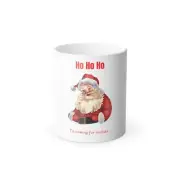 Santa's Coming color morphing mug 11oz