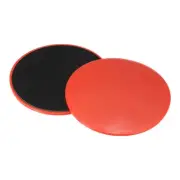 2 Packs Dual Sided Core Sliders Exercise Sliders for Working Out, Red