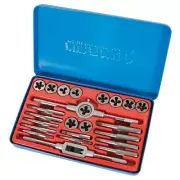 KINCROME K12025 IMPERIAL TAP & DIE SET 24 PIECE IN METAL CASE