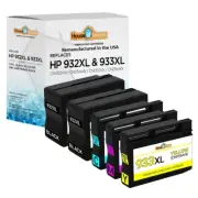 5PK Compatible With HP 932XL HP 933XL Ink Cartridges for HP Officejet Printer