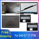 DELL 全新適用於戴爾 G7 17 7790 G7 7790;替換筆記本電腦配件液晶後蓋/掌托/底部帶 LOGO 0G