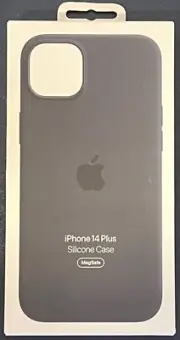Authentic Apple Silicone Case with MagSafe iPhone 14 Plus(MPT33ZM/A) - Midnight