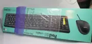 New Sealed Box Logitech MK120 K120 Wired USB Keyboard Mouse Desktop Combo Set