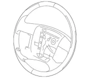 Genuine Ford Steering Wheel 7T4Z-3600-AF (for: Ford)