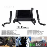Motorcycle Engine Oil Cooler Radiator For Indian Vintage Springfield Chief 16-21