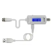 TV Antenna Amplifier, 25dB High Gain Signal Booster for Digital TV Antenna In...