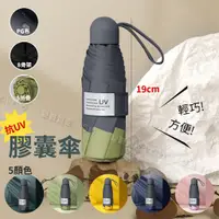 在飛比找蝦皮購物優惠-【台灣現貨】膠囊傘 超迷你 抗UV 防紫外線 晴雨傘 摺疊傘