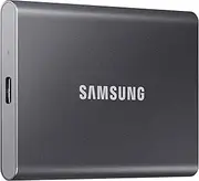 [Samsung] Internaltional Version Portable SSD T7, 2TB, Titan Gray, USB3.2, Type-C, R/W(Max) 1,050MB/s, Aluminium Case