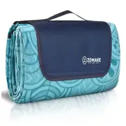 Picnic Blanket - Waterproof, Foldable, Sandproof - 79"x79" Concert, Beach,