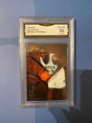 kevin garnett rookie card graded a perfect 10flair showcase class of 95