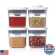 OXO Good Grips 4-Piece Mini POP Container Set, clear