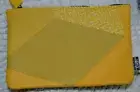 3x June 2019 Glam Bags TETRIS YELLOW Makeup Cosmetic BAG only