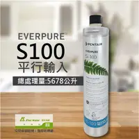 在飛比找PChome24h購物優惠-EVERPURE S100家用標準型淨水器濾心(S-100濾