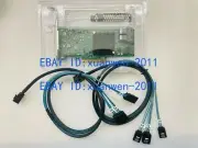 LSI 9300-8i 12Gbps SAS HBA IT mode ZFS FreeNAS unRAID +2* SFF-8643 SATA Cable