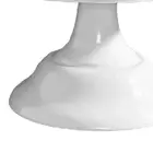 (Small White)Metal Cake Stand European Style Anti Slip Round Cake Stand For