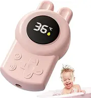 Bath Temp Gauge for Baby - Cute Rabbit Waterproof Digital Temp Gauge Floating Toy - Bathtub Safety Sensor Temperature Monitoring for Easter Birthday Thanksgiving