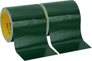 uxcell 4"x0.01" Bookbinding Tape, 22 Yard Total 2 Roll Cloth Bookbinding Repair Tape Book Binding Tape Self Adhesive for Repairing Old Books, Green