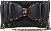 [MARY FRANCES] Crossbody Bag, Black, Black, Novelty Purse