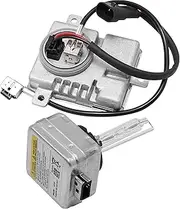 Xenon Light Ballast with Igniter and D3S Bulb Replacement for A3 A4 A5 A6 A7 A8 Q5 Q7 S4-S8 CC Eos Jetta Touareg 4000K-6000K White Light
