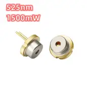 1pcs 525nm 1500mW High Power Green Laser Diode