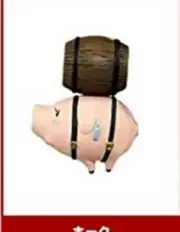 Takara The Seven Deadly Sins Deformed mini Figure Key Chain Hawk PIG
